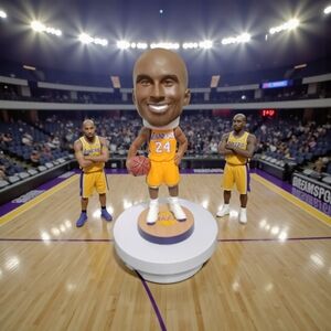 KOBE Laker Basketball Player Bobblehead w/Turntable!!! GREAT CHRISTMAS GIFT